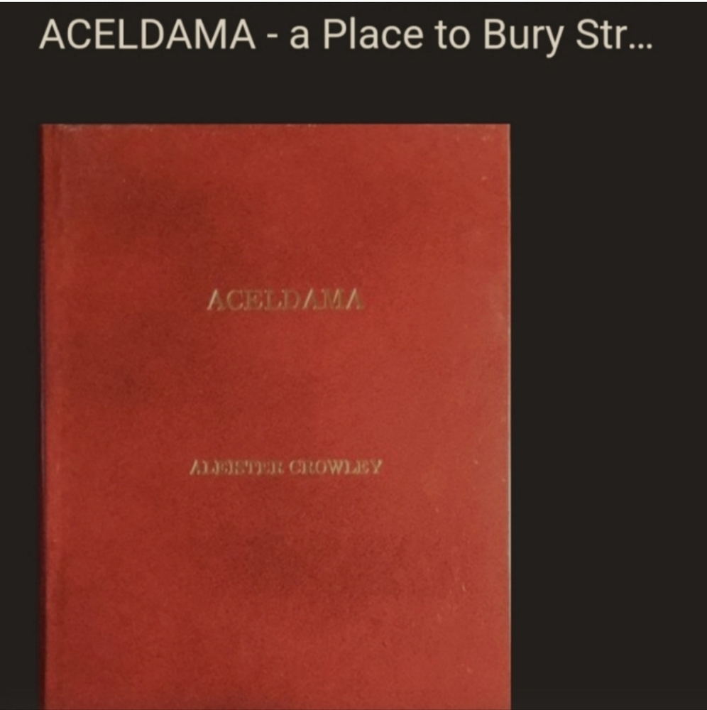 Occultist Aleister Crowley book  limited edition numbered